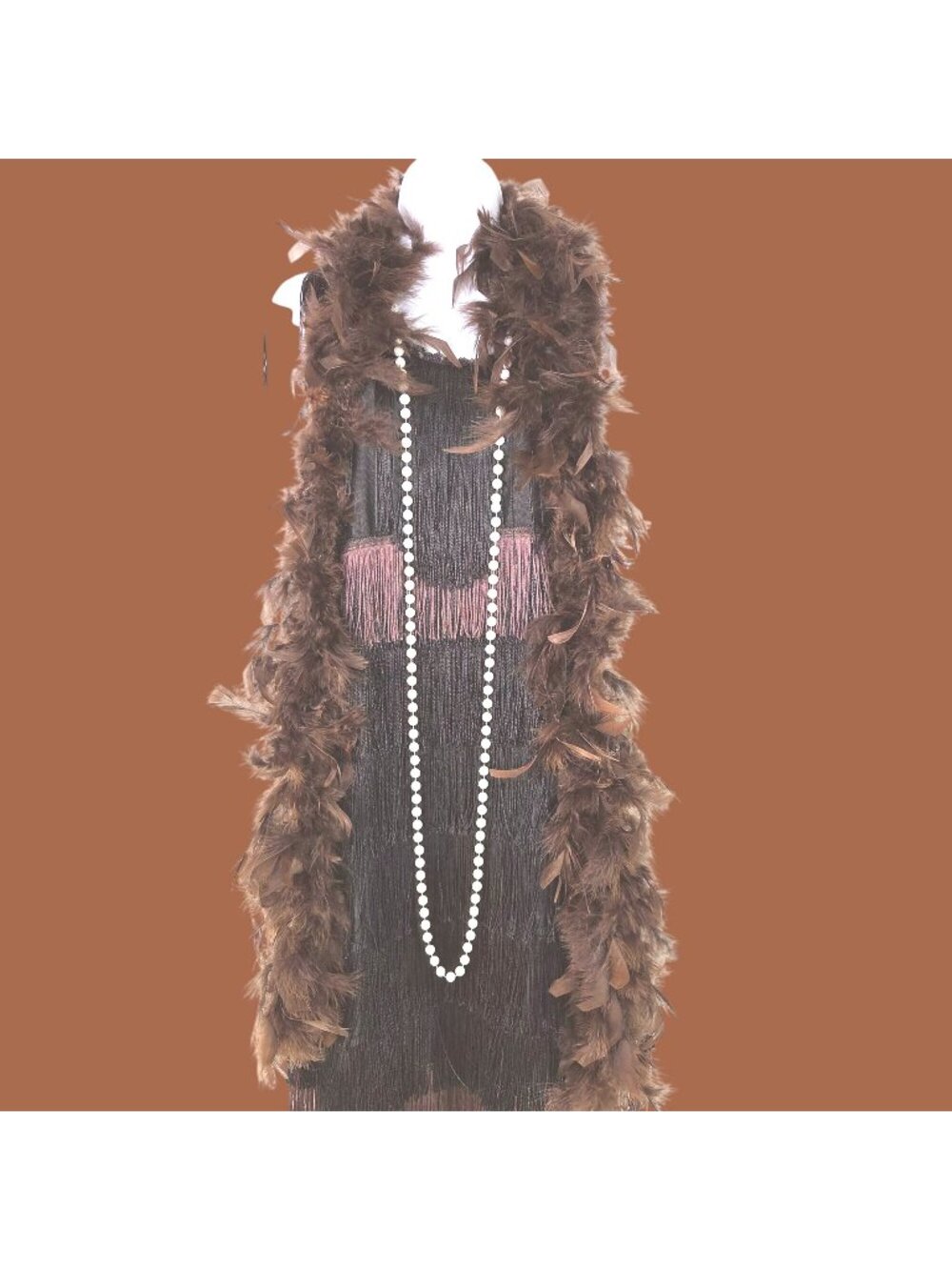 California Costume Roaring 20's Gatsby Art Deco Flapper Party Halloween Costume